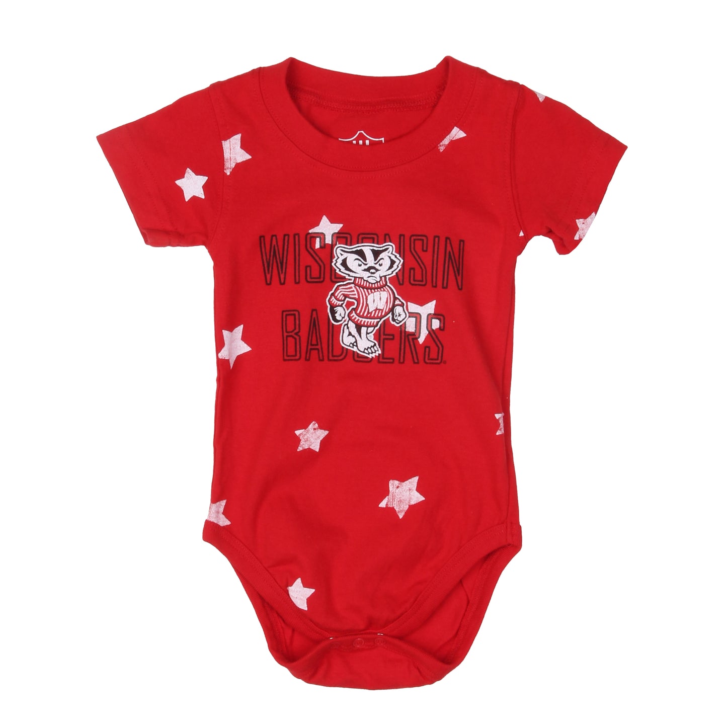 Wisconsin Badgers Infant Star Onesie