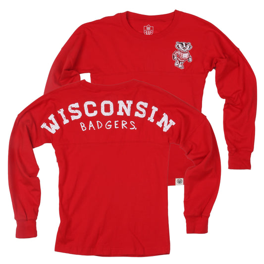 Wisconsin Badgers Youth Girls Cheer Shirt