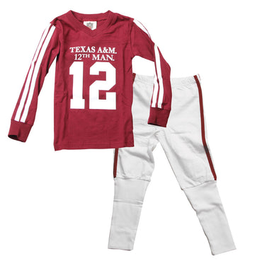 Wes & Willy Texas A&M Aggies Football Pajama
