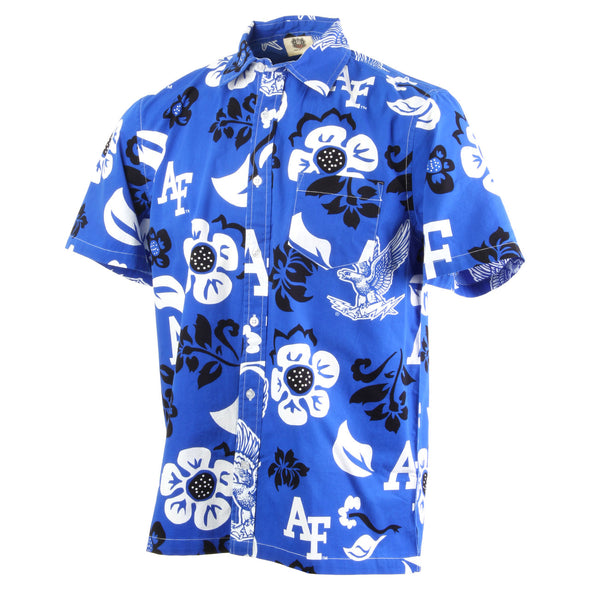 Wes & Willy Air Force Falcons Men's Floral Shirt