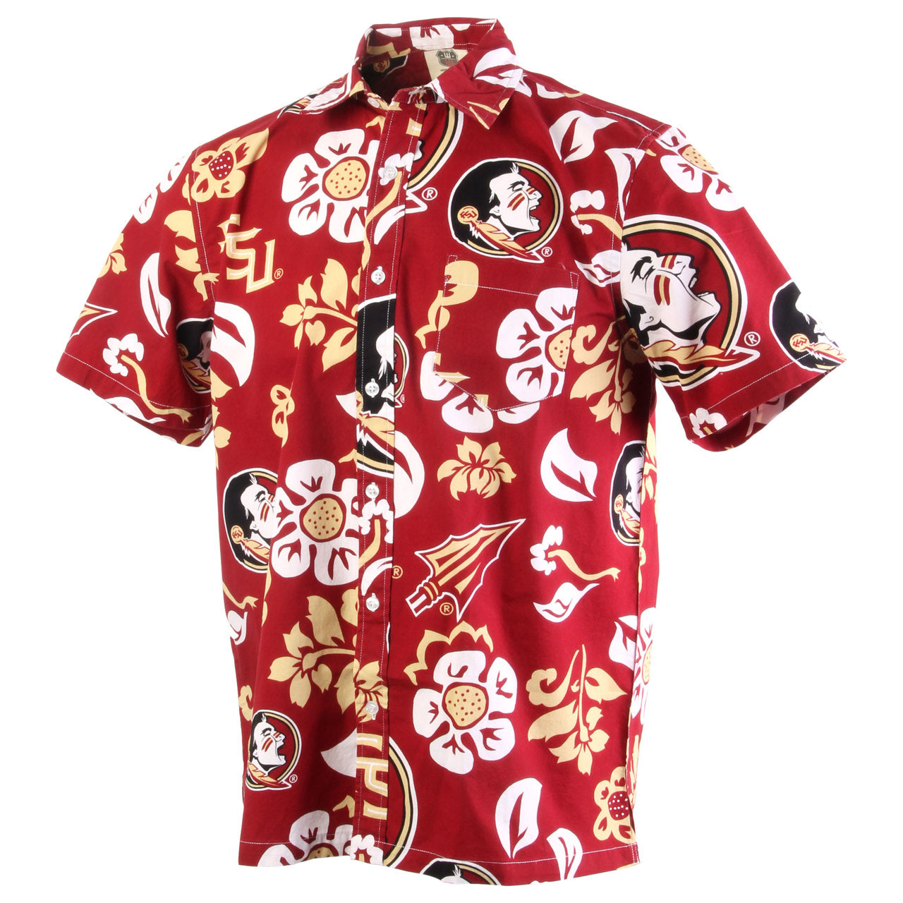 Wes & Willy Florida State Seminoles Men's Floral Top