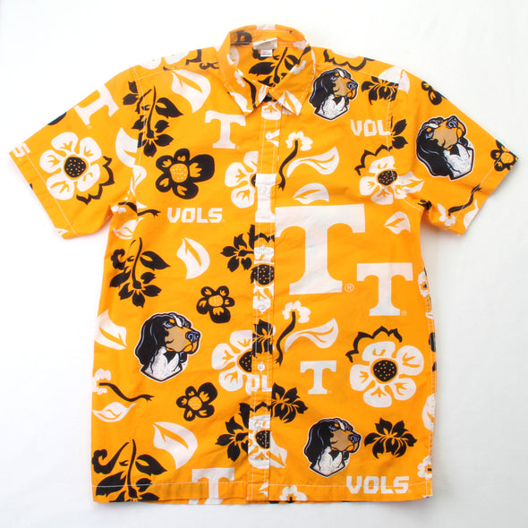 Wes & Willy Tennessee Volunteers Men's Floral Shirt