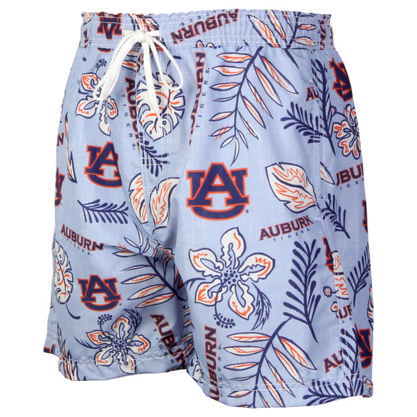 Wes & Willy Men's Auburn Tigers Vintage Swim Trunk