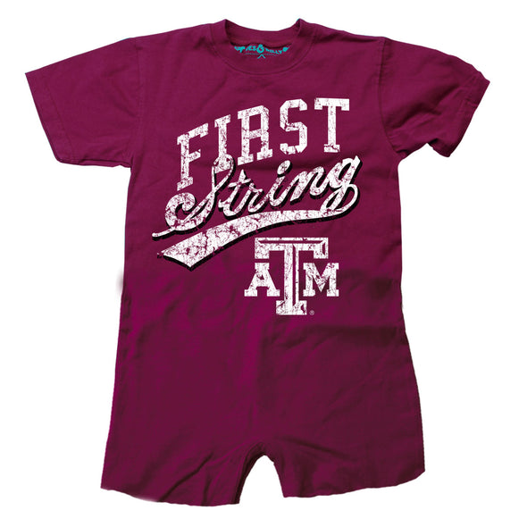 Wes & Willy Texas A&M Aggies Infant's Romper