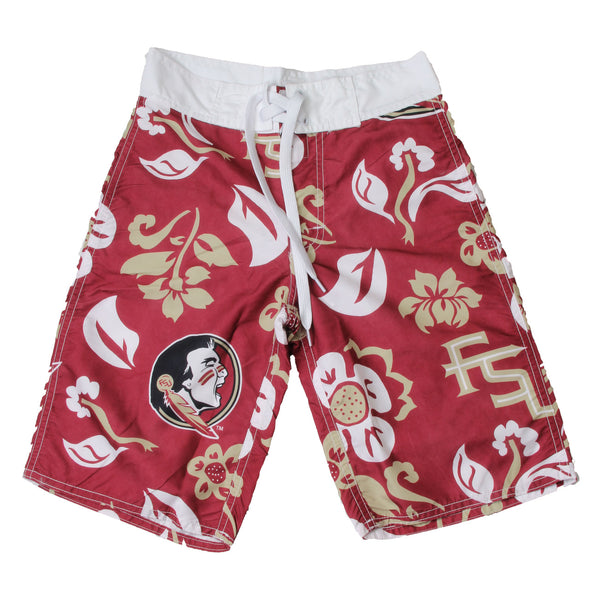 Wes & Willy Florida State Seminoles Boy's Board Shorts