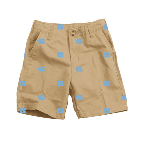 Wes & Willy UNC Embroidered Twill Short