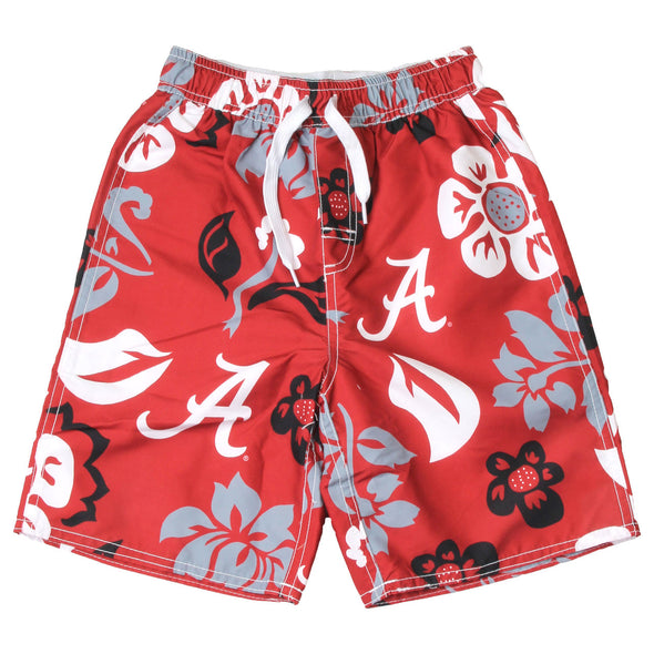 Wes & Willy Alabama Crimson Tide Floral Volley Trunk