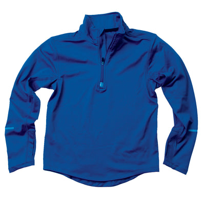 Wes & Willy Blue Performance Pullover