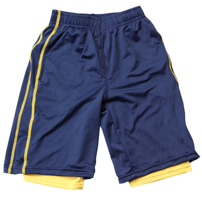 Wes & Willy Boy's Lined Performance Short--Navy