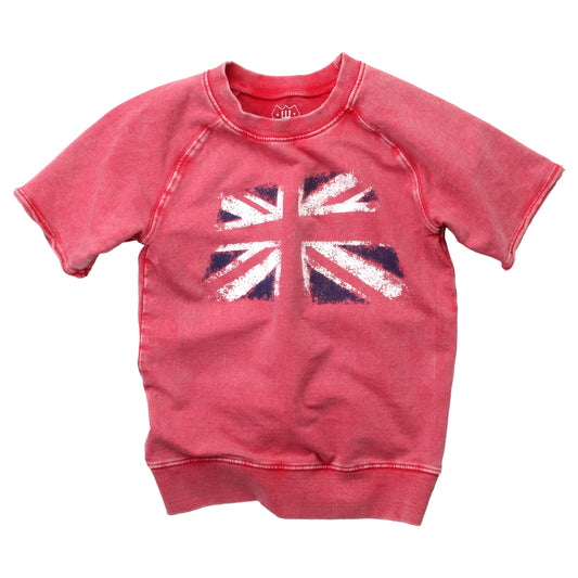 Youth Boys British Faded Fleece Raglan