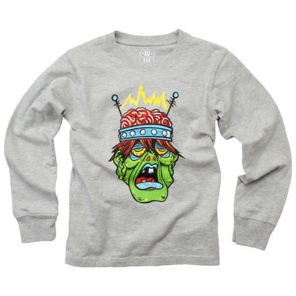 Wes & Willy Boy's Monster LS Tee