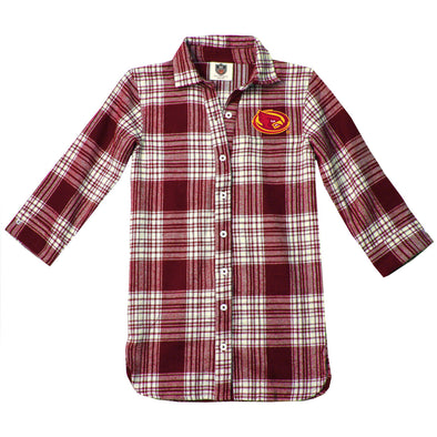 Wes & Willy Iowa State Cyclones Girl's Plaid Dress