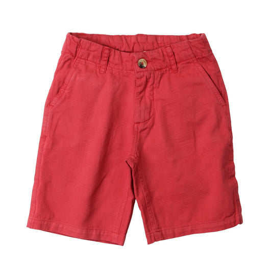 Wes & Willy JT Twill Short/Red